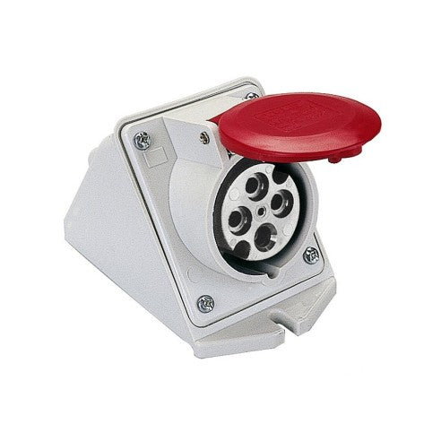 Presa Parallela IEC309 16A 3P+T 380V 634 PolyPool per Impianti Elettrici Presa Parallela IEC309 16A 3P+T 380V 634 PolyPool per Impianti Elettrici